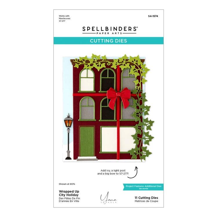 Spellbinders - Christmas City Holiday - Dies - Wrapped Up City Holiday-ScrapbookPal