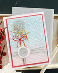 Spellbinders - Christmas Collection - 3D Embossing Folder - Flurry of Snowflakes-ScrapbookPal