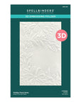 Spellbinders - Christmas Collection - 3D Embossing Folder - Holiday Floral Swag-ScrapbookPal