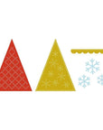 Spellbinders - Christmas Felt Stitch & Create Collection - Dies - Felt Festive Trees-ScrapbookPal