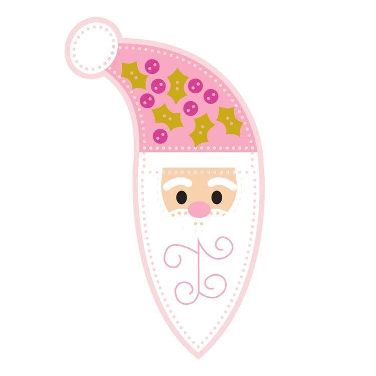 Spellbinders - Christmas Felt Stitch &amp; Create Collection - Dies - Felt Vintage Santa-ScrapbookPal