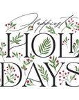 Spellbinders - City Holiday Collection - Registration Press Plates - Happiest Holidays-ScrapbookPal