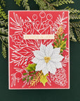 Spellbinders - Classic Christmas Collection - Dies - Christmas Florals & Sentiments-ScrapbookPal