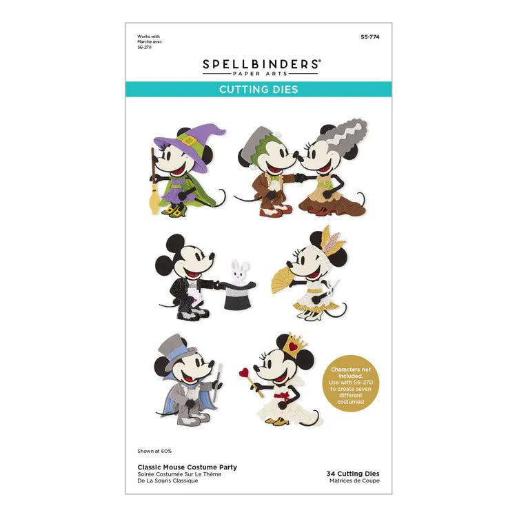 Spellbinders - Classic Mouse Costume Party Collection - Dies - Classic Mouse Costume Party-ScrapbookPal