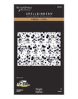 Spellbinders - Classic Mouse Wedding Collection - Letterpress + Foil Plate - Classic Mouse Wedding Happiest Place-ScrapbookPal