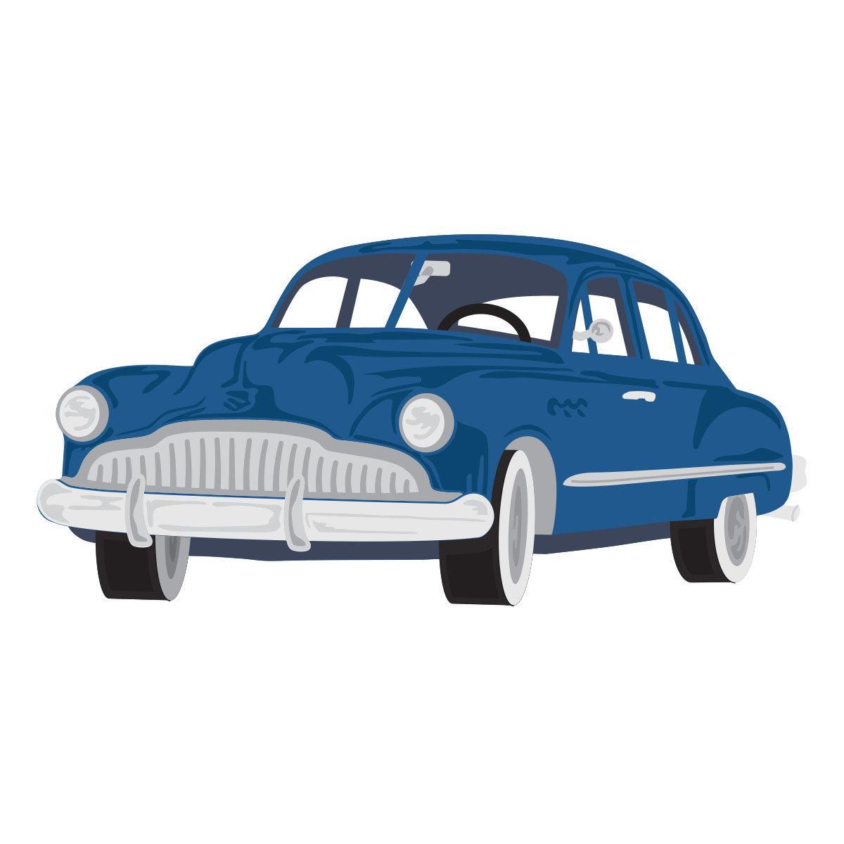 Spellbinders - Classic Road Legends 2.0 Collection - Dies - Sedan Street Cruiser-ScrapbookPal