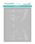 Spellbinders - Classic Road Legends 2.0 Collection - Stencils - Highway Horizons-Desert-ScrapbookPal