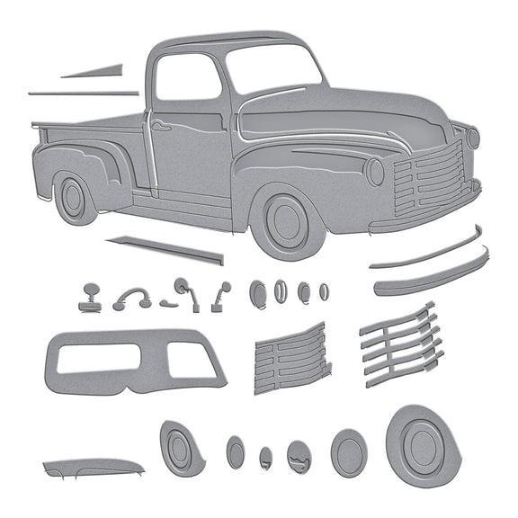 Spellbinders - Classic Road Legends Collection - Dies - Timeless Truck-ScrapbookPal