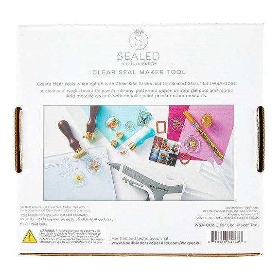 Spellbinders - Clear Seal Maker Tool Collection - Clear Seal Maker Tool-ScrapbookPal