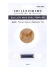 Spellbinders - Clear Seal Maker Tool Collection - Wax Seal Powder - Gold Bullion-ScrapbookPal