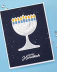 Spellbinders - Clear Stamps & Dies - Menorah Lights-ScrapbookPal