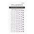 Spellbinders - Color Essential Gems - Berry-ScrapbookPal