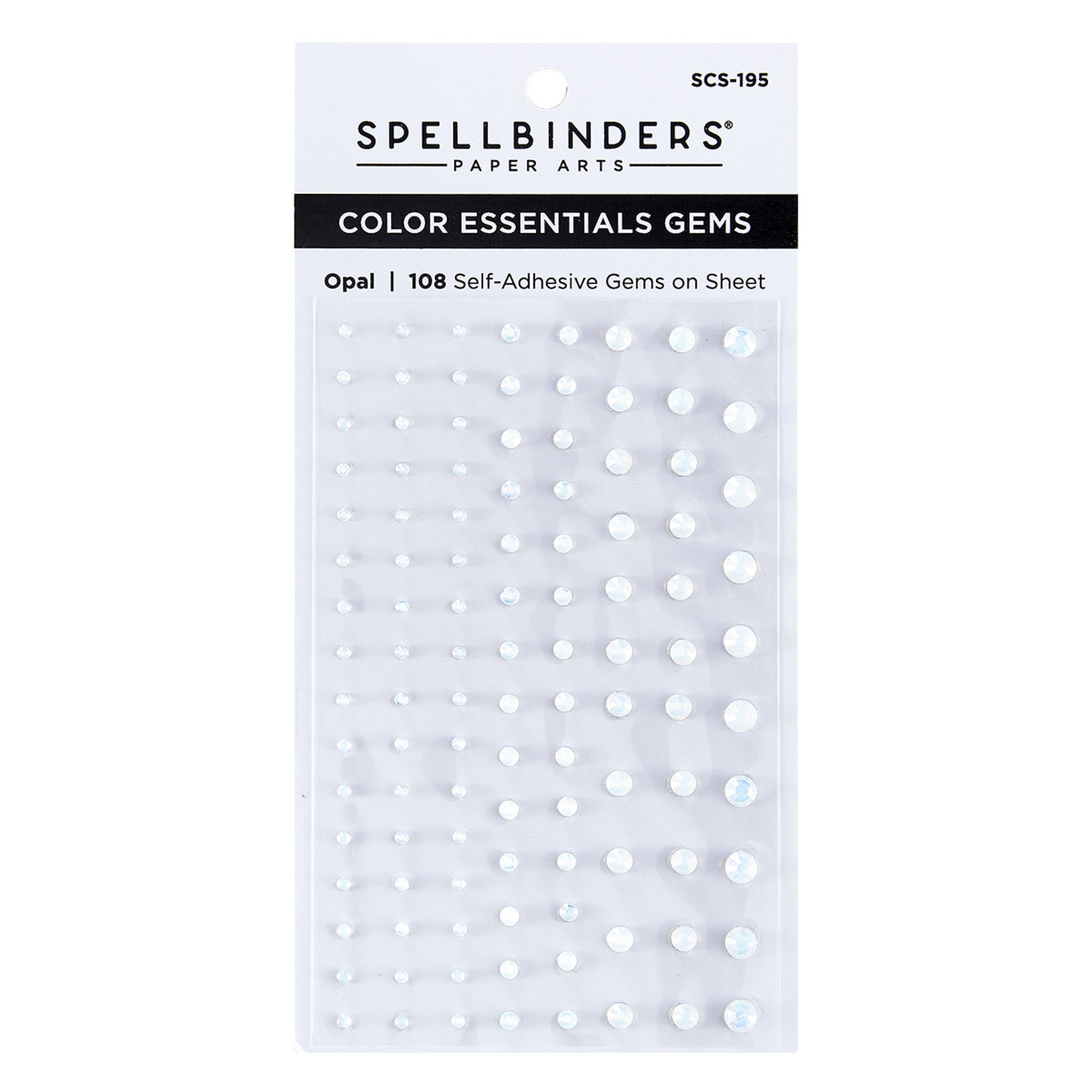 Spellbinders - Color Essential Gems - Opal-ScrapbookPal