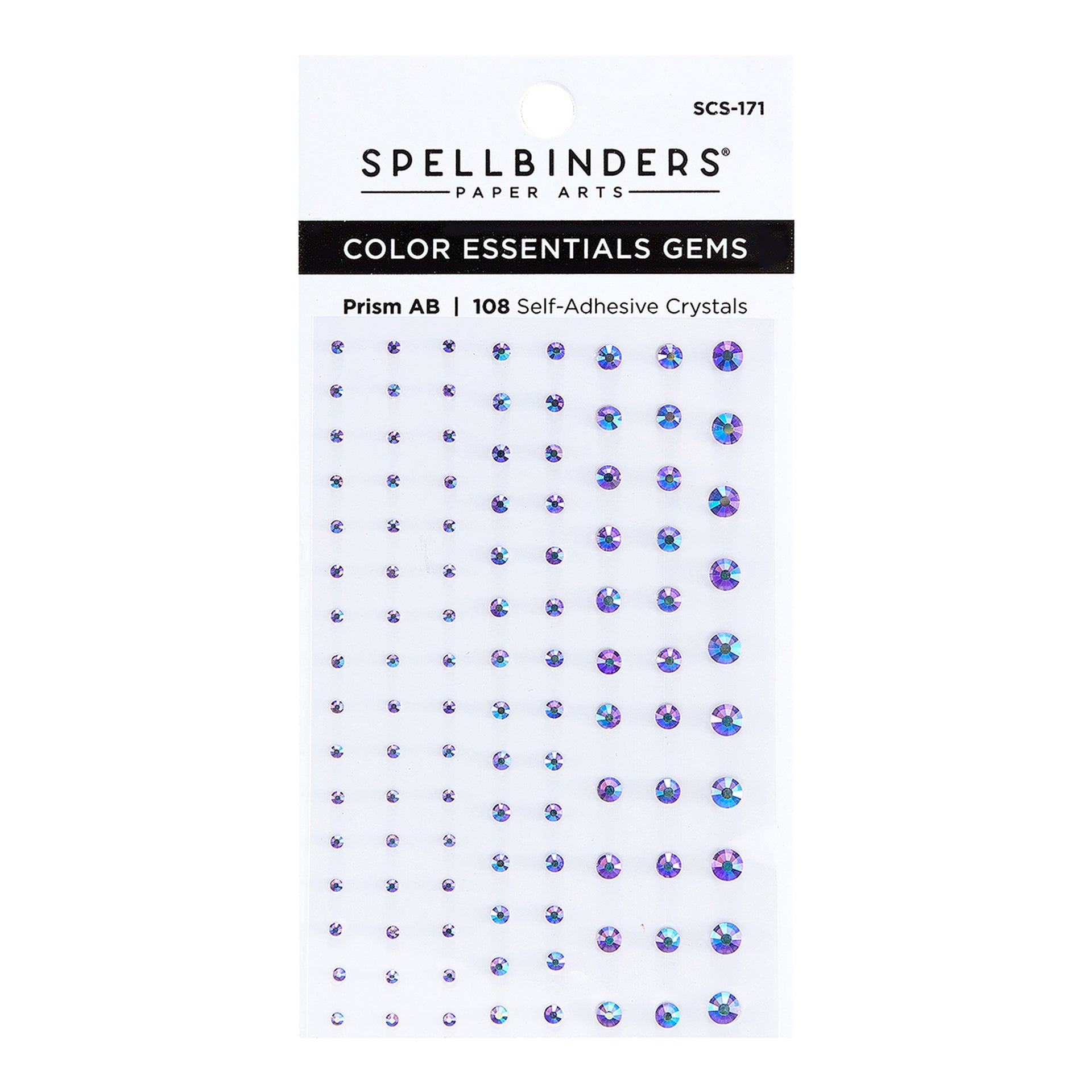 Spellbinders - Color Essential Gems - Prism AB-ScrapbookPal