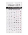 Spellbinders - Color Essentials Gems - Pink Mix-ScrapbookPal