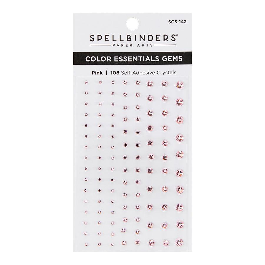 Spellbinders - Color Essentials Gems - Pink Mix-ScrapbookPal