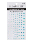 Spellbinders - Color Essentials Gems - Teal Mix-ScrapbookPal