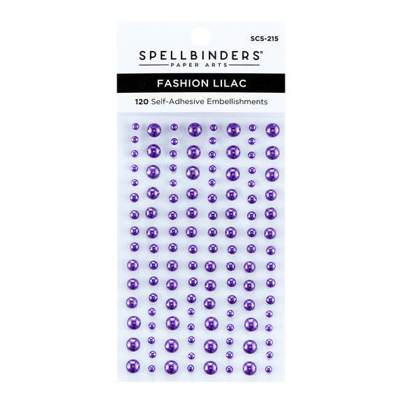 Spellbinders - Color Essentials Pearl Dots - Fashion Lilac-ScrapbookPal