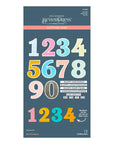 Spellbinders - Color Mix Celebrations Collection - Dies - Bold Numbers-ScrapbookPal