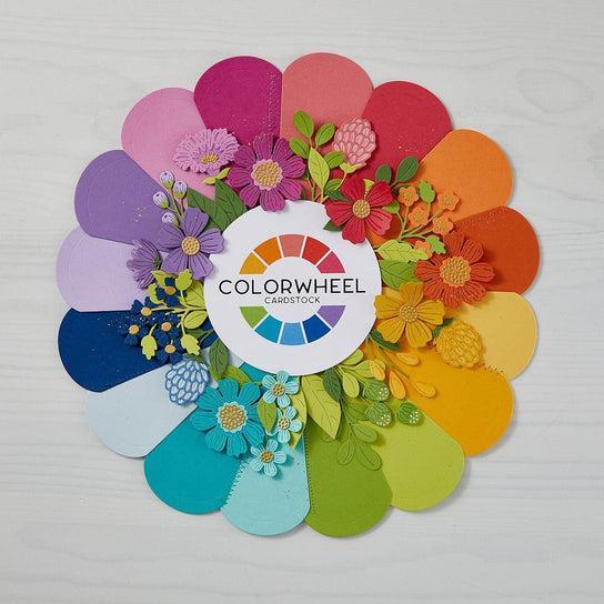 Spellbinders - ColorWheel Cardstock - The Full 48 - A2-ScrapbookPal