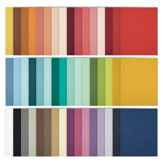 Spellbinders - ColorWheel Cardstock - The Full 48 - A2-ScrapbookPal