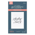 Spellbinders - Copperplate On Your Wedding Day Collection - Press Plates - Copperplate Sending Love-ScrapbookPal