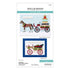 Spellbinders - Country Christmas Collection - Dies - Christmas Horse-Drawn Wagon-ScrapbookPal