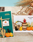 Spellbinders - Country Road Collection - Clear Stamps & Dies - Welcome Sign & Sentiments-ScrapbookPal