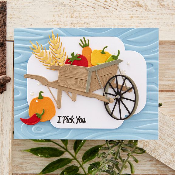 Spellbinders - Country Road Collection - Dies - Country Wheelbarrow-ScrapbookPal