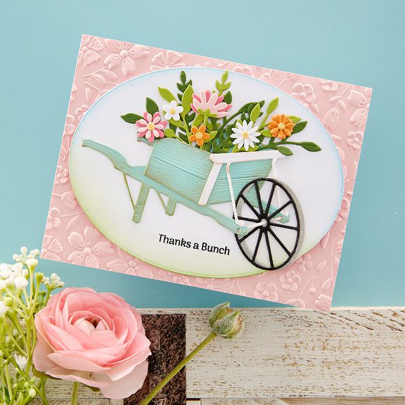 Spellbinders - Country Road Collection - Dies - Country Wheelbarrow-ScrapbookPal