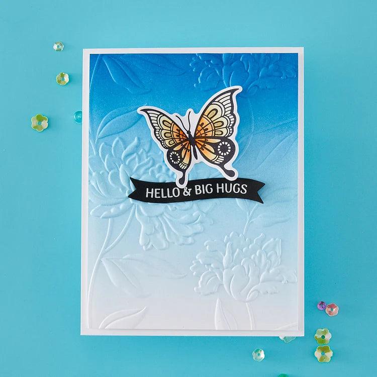 Spellbinders - Create Your Way Everyday Collection - Letterpress + Foil Plate &amp; Dies - Signature Sentiments-ScrapbookPal
