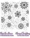 Spellbinders - Create Your Way Holiday Collection - Letterpress + Foil Plate & Dies - Winter Peace-ScrapbookPal
