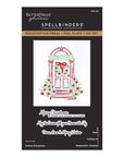Spellbinders - Create Your Way Holiday Collection - Registration Press + Foil Plate & Dies - Festive Evergreens-ScrapbookPal