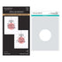 Spellbinders - Create Your Way Holiday Collection - Registration Press + Foil Plate & Stencils - Tied with Cheer-ScrapbookPal