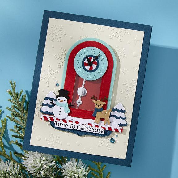 Spellbinders - Cuckoo Cottage Collection - Dies - Chiming Christmas-ScrapbookPal
