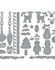 Spellbinders - Cuckoo Cottage Collection - Dies - Chiming Christmas-ScrapbookPal