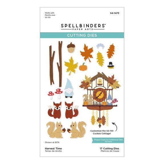 Spellbinders - Cuckoo Cottage Collection - Dies - Harvest Time-ScrapbookPal