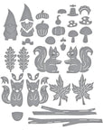Spellbinders - Cuckoo Cottage Collection - Dies - Harvest Time-ScrapbookPal