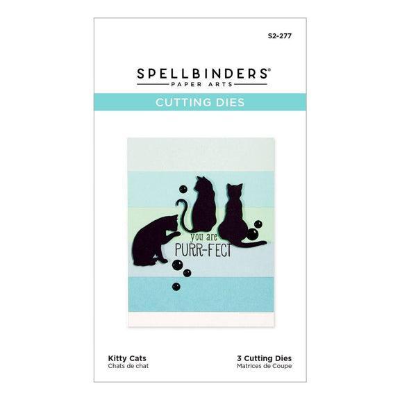 Spellbinders - D-Lites Dies - Kitty Cats-ScrapbookPal