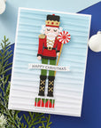 Spellbinders - Dancin' Christmas Friends Collection - 3D Embossing Folder - All Wrapped Up-ScrapbookPal