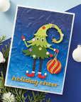 Spellbinders - Dancin' Christmas Friends Collection - 3D Embossing Folder - Holiday Lights-ScrapbookPal