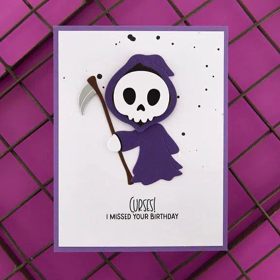 Spellbinders - Dancin' Halloween Collection - Dies - Dancin' Grim-ScrapbookPal