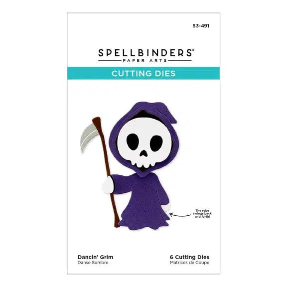 Spellbinders - Dancin' Halloween Collection - Dies - Dancin' Grim-ScrapbookPal