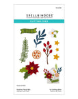 Spellbinders - Dear Santa Collection - Dies - Festive Floral Mix-ScrapbookPal