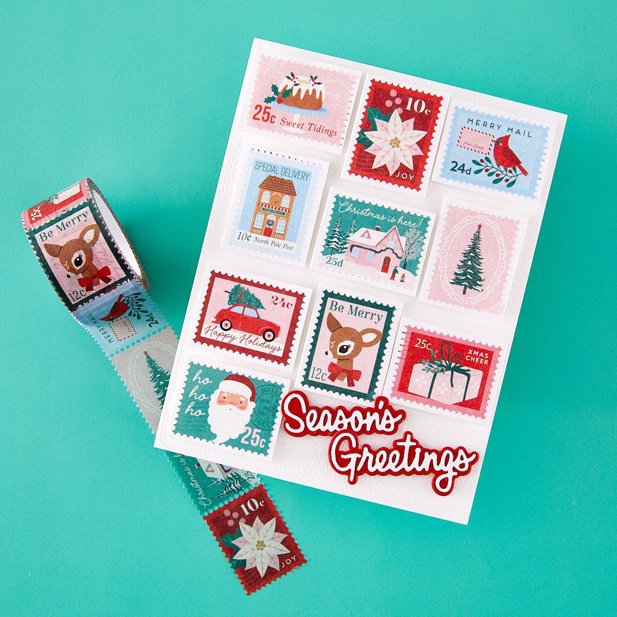 Spellbinders - Dear Santa Collection - Dies - Merry Greetings-ScrapbookPal