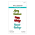 Spellbinders - Dear Santa Collection - Dies - Merry Greetings-ScrapbookPal