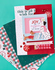 Spellbinders - Dear Santa Collection - Paper Pack - Dear Santa - 6" x 6"-ScrapbookPal