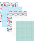 Spellbinders - Dear Santa Collection - Paper Pack - Dear Santa - 6" x 6"-ScrapbookPal