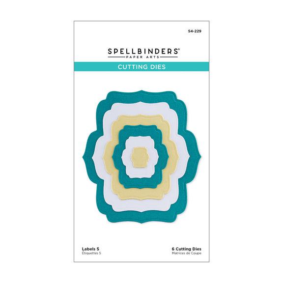 Spellbinders - Dies - Labels 5-ScrapbookPal
