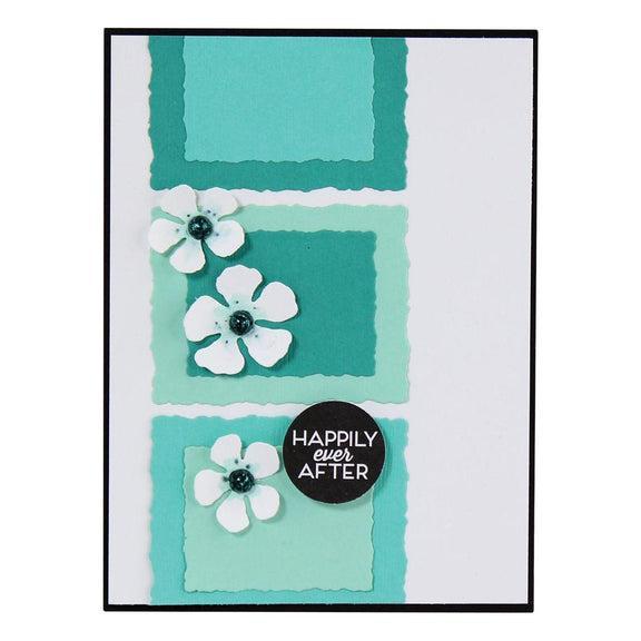 Spellbinders - Dies - Nestabilities Deckled Rectangles LG-ScrapbookPal